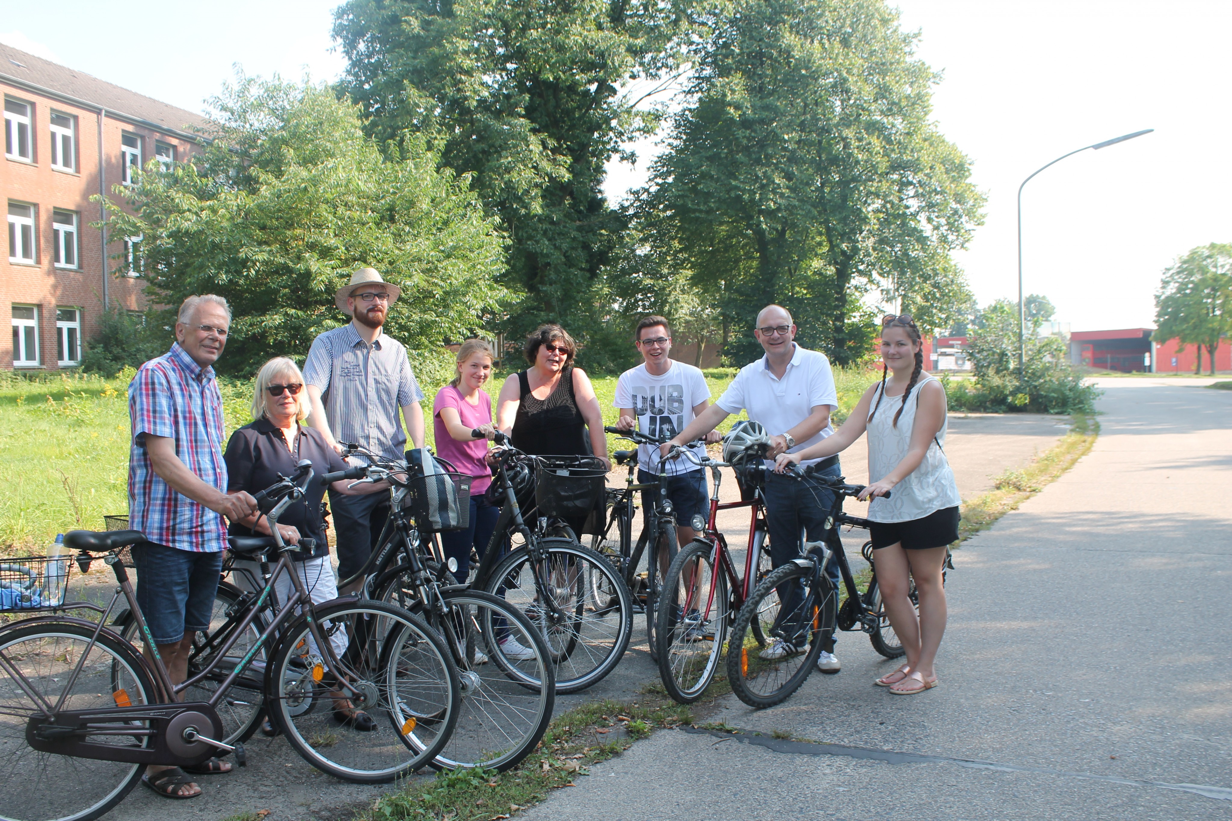 Sommerradtour Mit Andre Stinka Mdl Besichtigung Von Dulmener